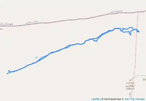 ترک جی پی اس آبشار نسروا زمستانه