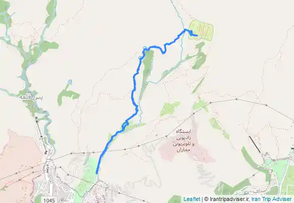 ترک جی پی اس پیمایش از گلابدره تا اردوگاه کلکچال