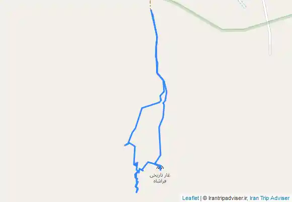 ترک جی پی اس غار تاریخی فراشاه و آبشار یخ زده