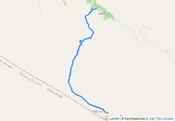 ترک جی پی اس قله بیرمی استان بوشهر