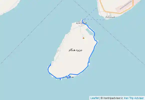 ترک جی پی اس Hengam island (Khamasi-Hengam ghadim-hengam)