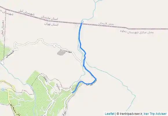 ترک جی پی اس آبشار تیزاب دماوند