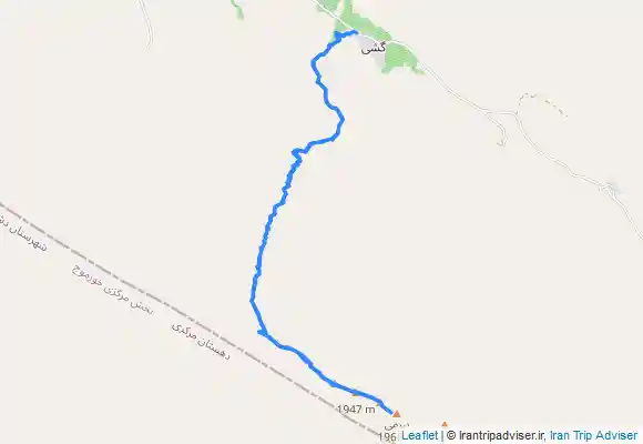 ترک جی پی اس قله بیرمی، تنگه روان