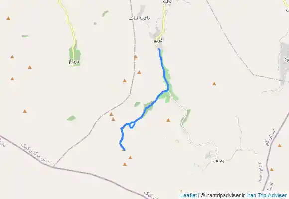 ترک جی پی اس قله برف انبار بام استان قم