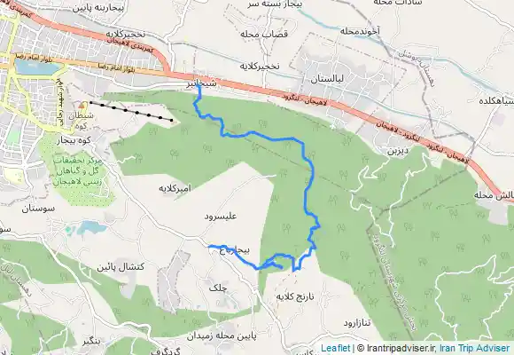 ترک جی پی اس بیجارباغ به شیخانبر