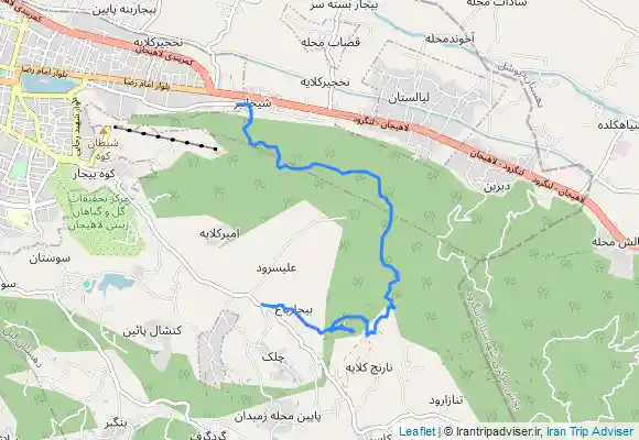 ترک جی پی اس بیجارباغ به شیخ زاهد