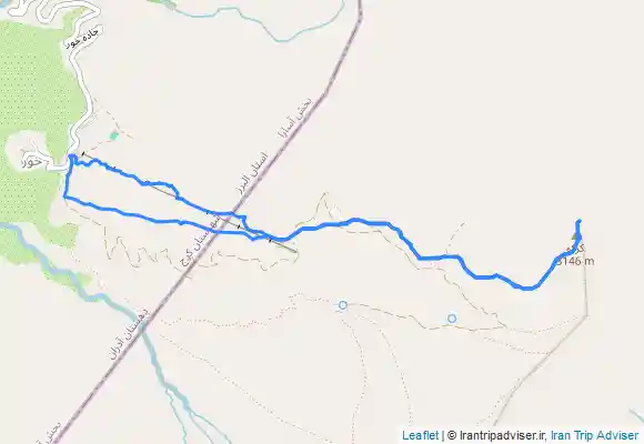 ترک جی پی اس صعود زمستانه کرکوه