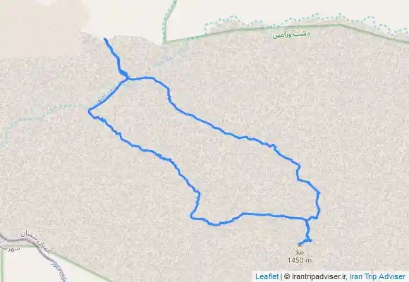 ترک جی پی اس قله طلا (کوه سرخ)