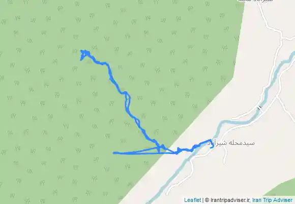 ترک جی پی اس آبشار بوجورا (بهمراه خانواده) (1401.12.12) / bujura waterfall with family