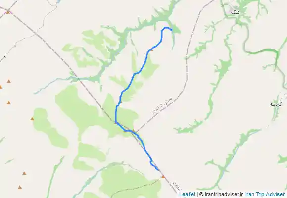 ترک جی پی اس صعود زمستانه به خط الراس قله چمن ۱، ۲ ، ۳ و فلسکه