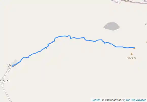 ترک جی پی اس قله شاهوار صعود زمستانه از مسیر پیر میشی-روستای تاش (سیمرغ سمنان)
