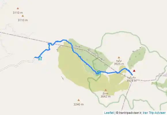 ترک جی پی اس تفتان بام استان کرمان