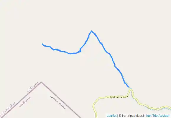 ترک جی پی اس قله خانیک گناباد