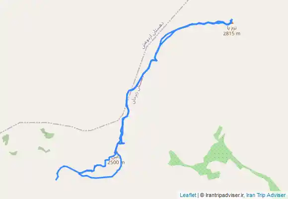 ترک جی پی اس قله داس و نرم پا