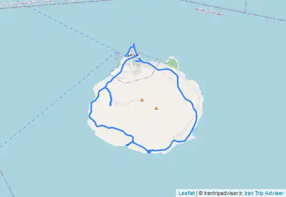 ترک جی پی اس گردش در هرمز