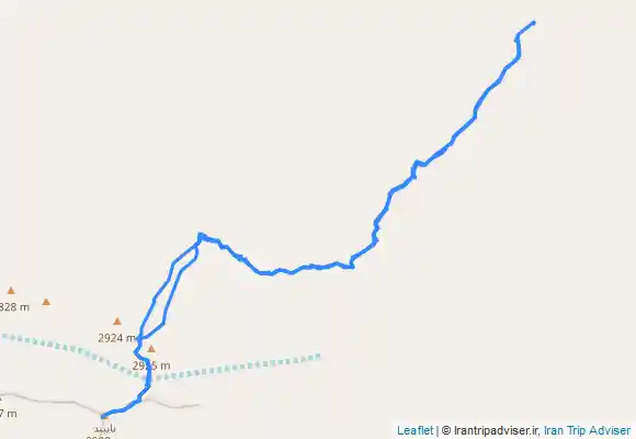 ترک جی پی اس صعود قله نایبند تاریخ ۱۴۰۱/۱۲/۱۸