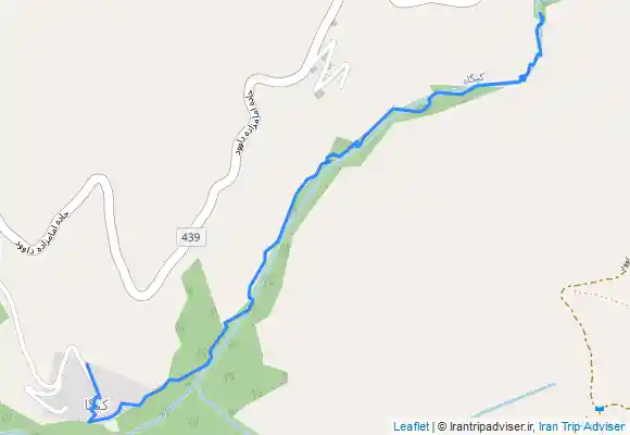 ترک جی پی اس آبشار کیگا