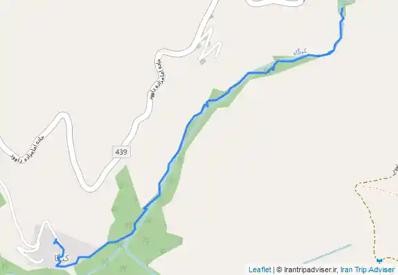 ترک جی پی اس آبشار کیگا