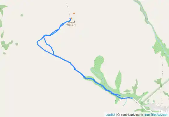 ترک جی پی اس قله قوچگر ، Dīzbād-e Bālā