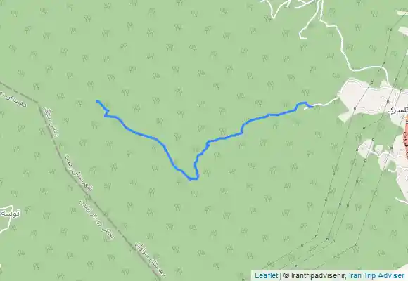 ترک جی پی اس قله نیزه کوه امامزاده هاشم