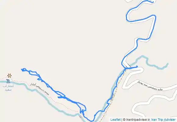 ترک جی پی اس ابشار آب سفید