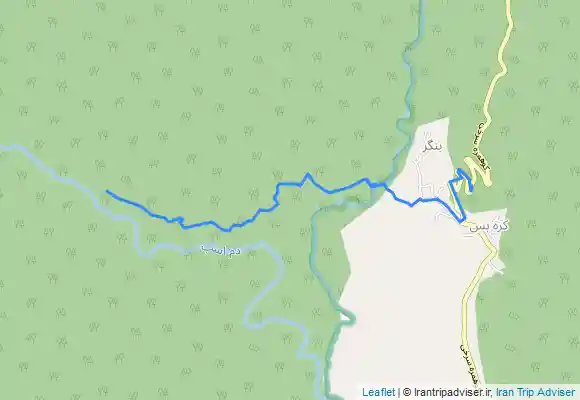 ترک جی پی اس آبشار دم اسب