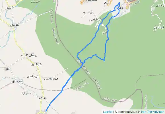 ترک جی پی اس آبی بیگلو مشه سوئی آبی بیگلو از چملر