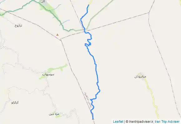 ترک جی پی اس بفراجرد به آق داغ
