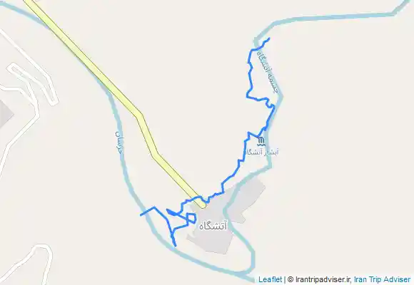 ترک جی پی اس آبشار روستای آتشگاه