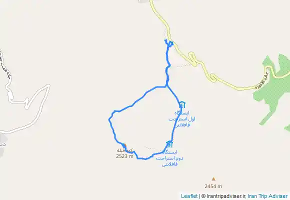 ترک جی پی اس Sahand area, Gadamgah temple ( 9000 BC ) and Geble.dagi summit قبله داغی و معبد قدمگاه از ده بادامیار آذرشهر