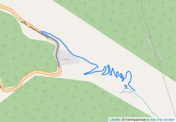 ترک جی پی اس از دشت شیمبار تا پایین آبشار نگین