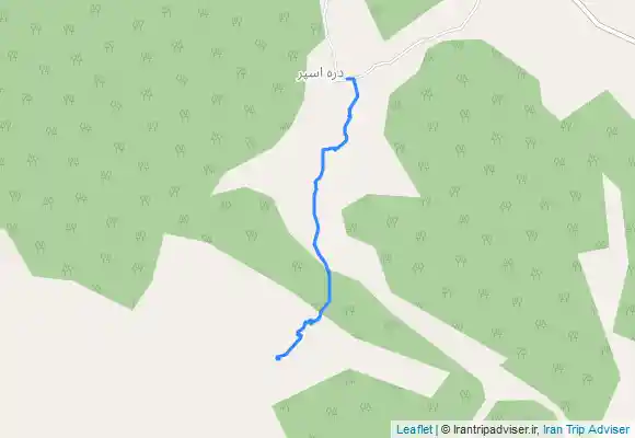 ترک جی پی اس آبشار ازنادر (دره اسپر)