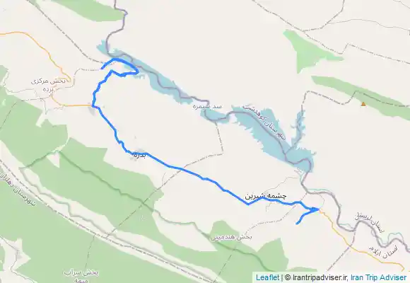 ترک جی پی اس تنگه کافربن تا روستای زید