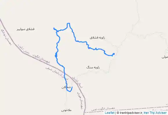 ترک جی پی اس داش زیوه به چشمه های رنگی وشاغالان