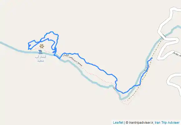 ترک جی پی اس ابشار اب سفید الیگودرز