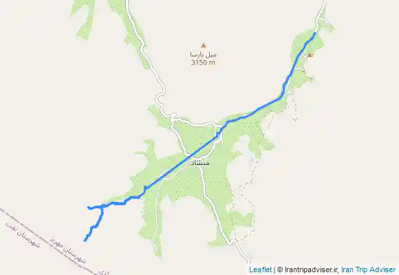 ترک جی پی اس دره گزرین منشاد