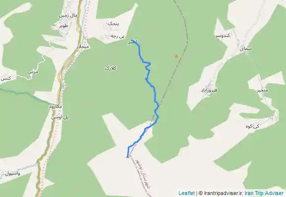 ترک جی پی اس shah pil kooh - شاه پيل كوه