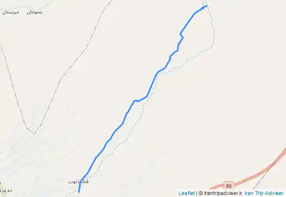 ترک جی پی اس میرزبیر تا آبشار گیسمون