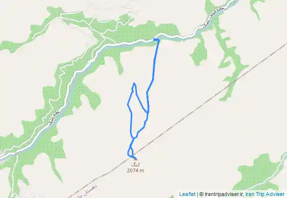 ترک جی پی اس قله کنگ