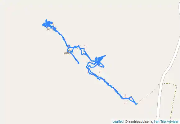 ترک جی پی اس قله لجور و قله چت اراک