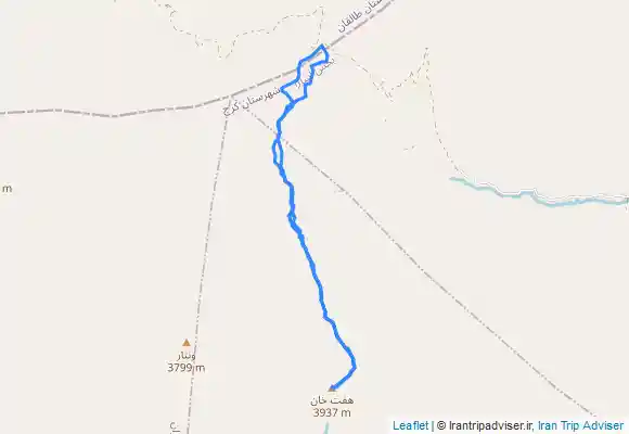 ترک جی پی اس قله هفت خان