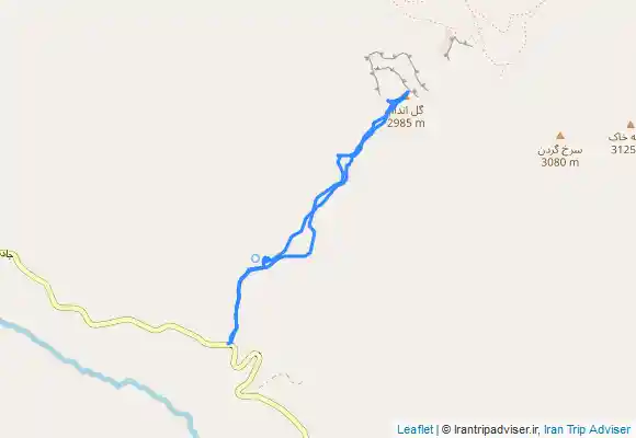 ترک جی پی اس لاسم قله گل اندام