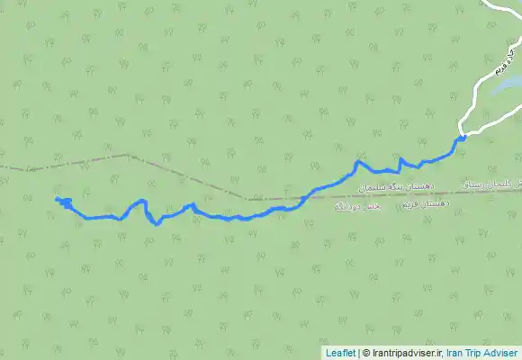 ترک جی پی اس اچو دره . کلبه آقای شیداله نوری achoo darre