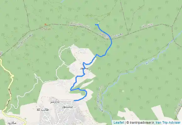 ترک جی پی اس دریاچه یخی دریوک