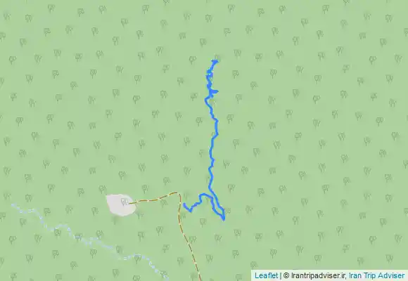 ترک جی پی اس پیمایش آبشار پای طوف تا اولین فرود فنی