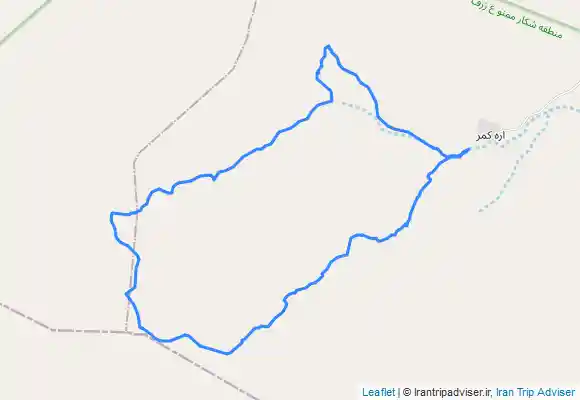 ترک جی پی اس خط الراس دل آسا به بلور و چشمه اسب ها