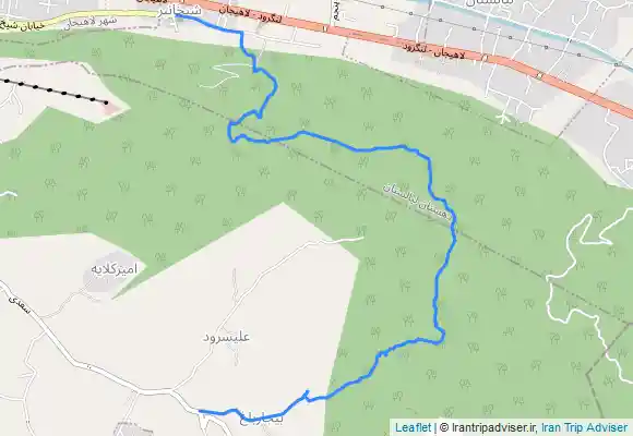 ترک جی پی اس بیجارباغ به شیخ زاهد (مسیر دوم)