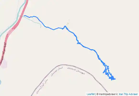 ترک جی پی اس لرستان - تنگه و ابشار کول چپ و کول راست