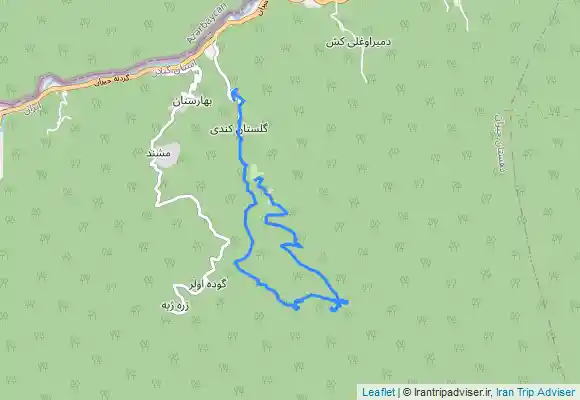 ترک جی پی اس بهارستان -بهشت دره سی-آبشار موتالان -ییلاق ملاهونی-بهارستان