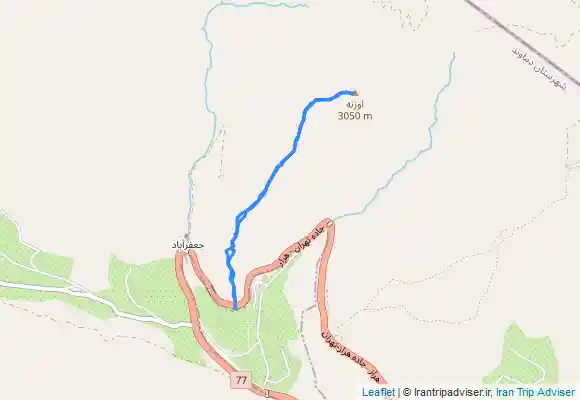 ترک جی پی اس قله لانه عقاب